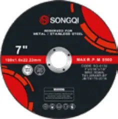 7″ Cutting Disc