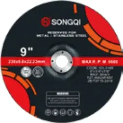 9″ Grinding Disc