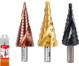 Spiral Flute Step Drill Bit