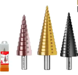 Straight Flute Step Drill Bit